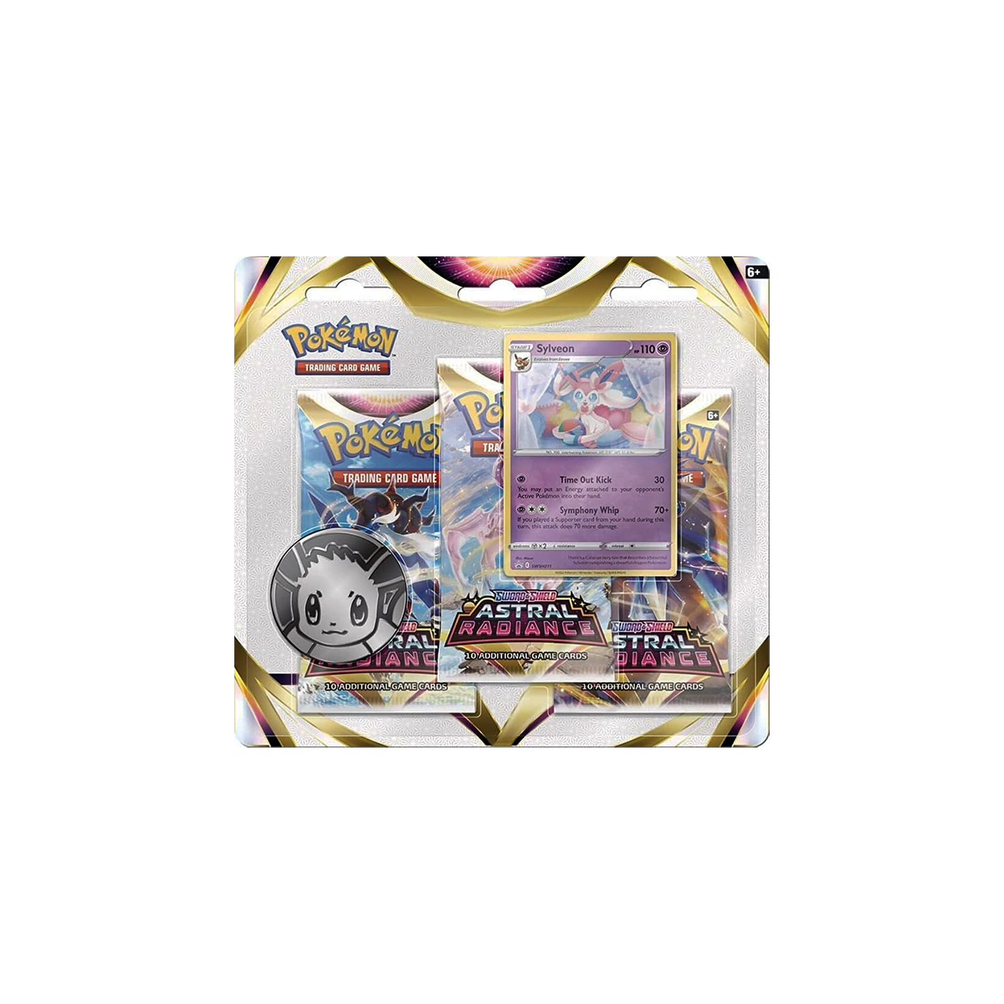 Sword & Shield - Astral Radiance Sylveon Promo (3 Pack Blister)