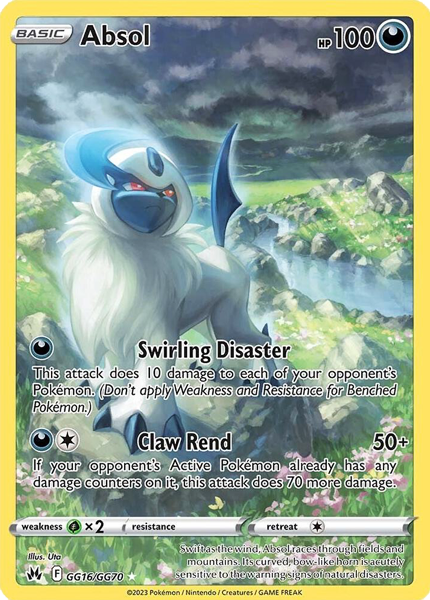 Absol - GG16/GG70 (M/NM)
