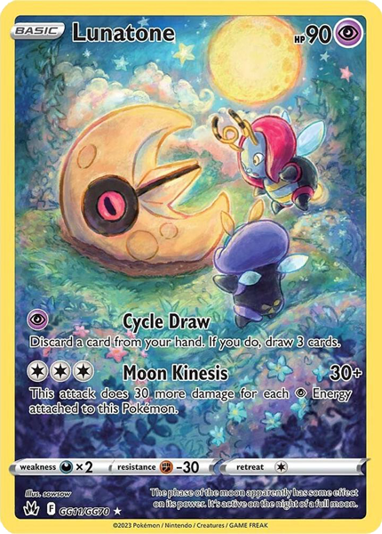 Lunatone - GG11/GG70 (M/NM)