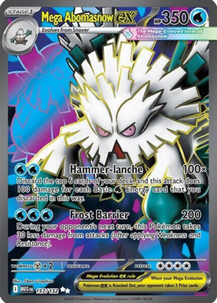 Mega Abomasnow ex - 157/132 (M/NM)
