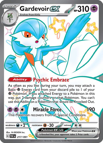 Gardevoir ex - 217/091 (M/NM)
