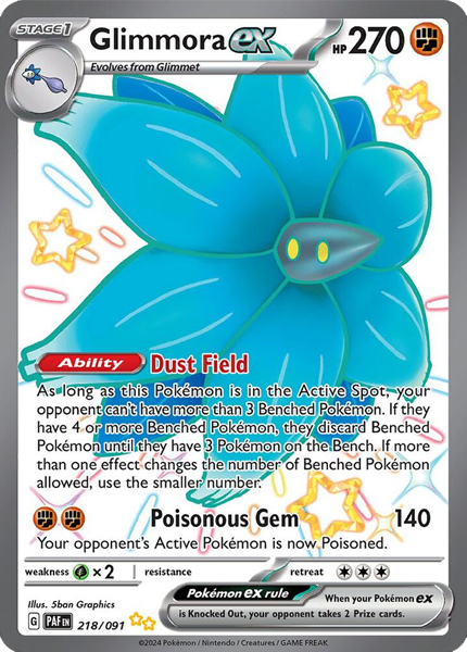 Glimmora ex - 218/091 (M/NM)