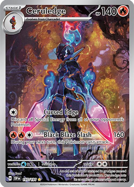 Ceruledge - 197/191 (M/NM)