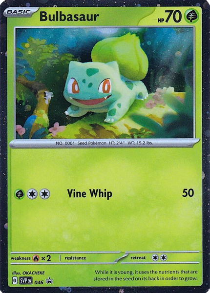 Bulbasaur (Cosmos Holo) - 046 Promo (M/NM)